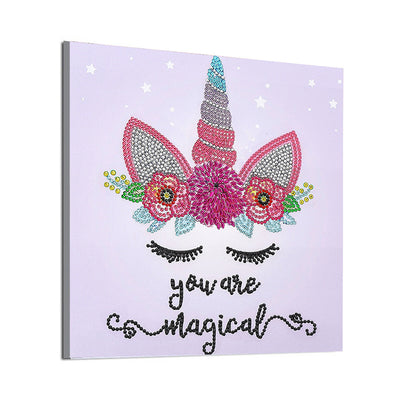 You are Magical Unicorn Special Shaped Drills Diamond Painting