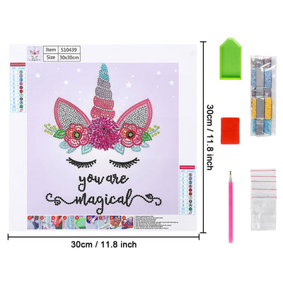 You are Magical Unicorn Special Shaped Drills Diamond Painting