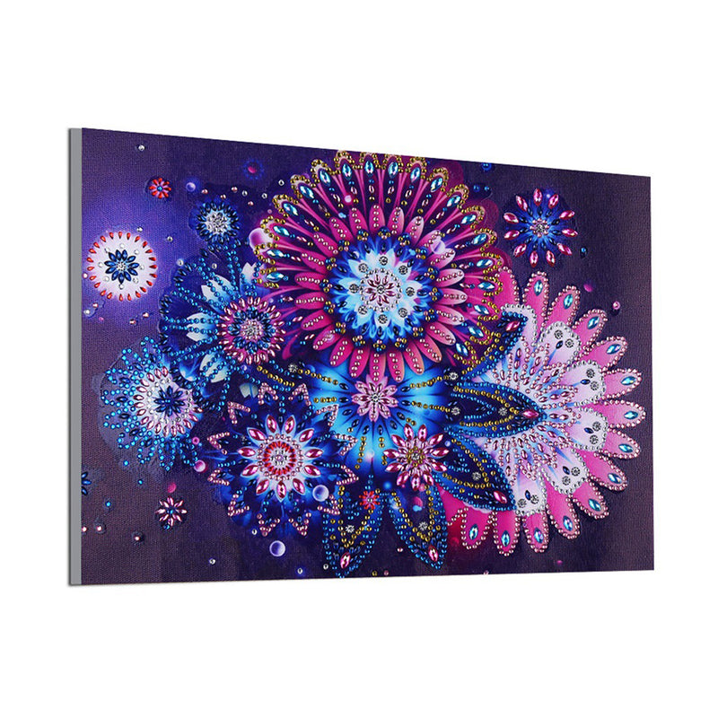 Daisy Mandala Special Shaped Drills Diamond Painting