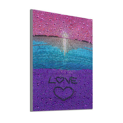 Heart by Sea Special Shaped Drills Diamond Painting