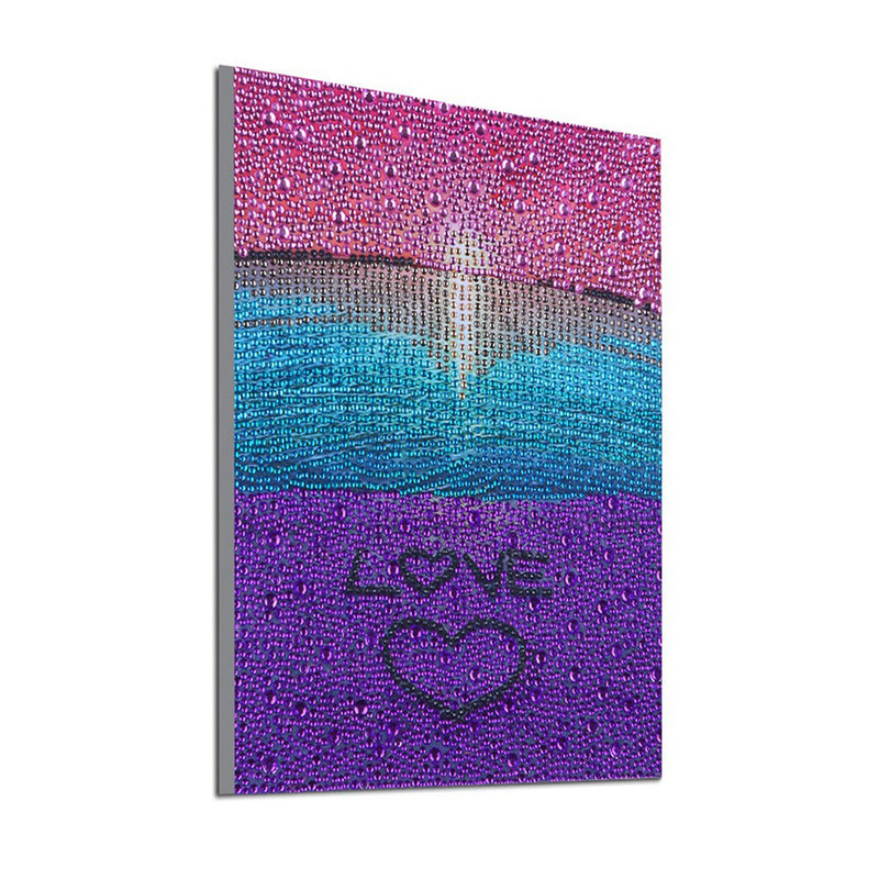 Heart by Sea Special Shaped Drills Diamond Painting