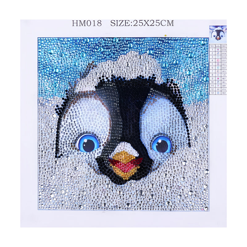 Cute Penguin Special Shaped Drills Diamond Painting