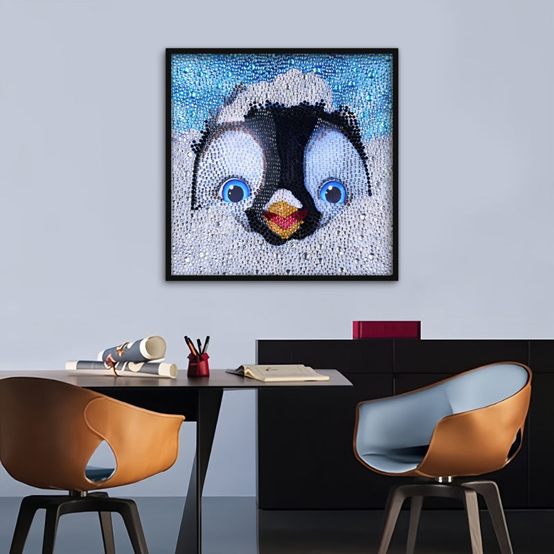 Cute Penguin Special Shaped Drills Diamond Painting