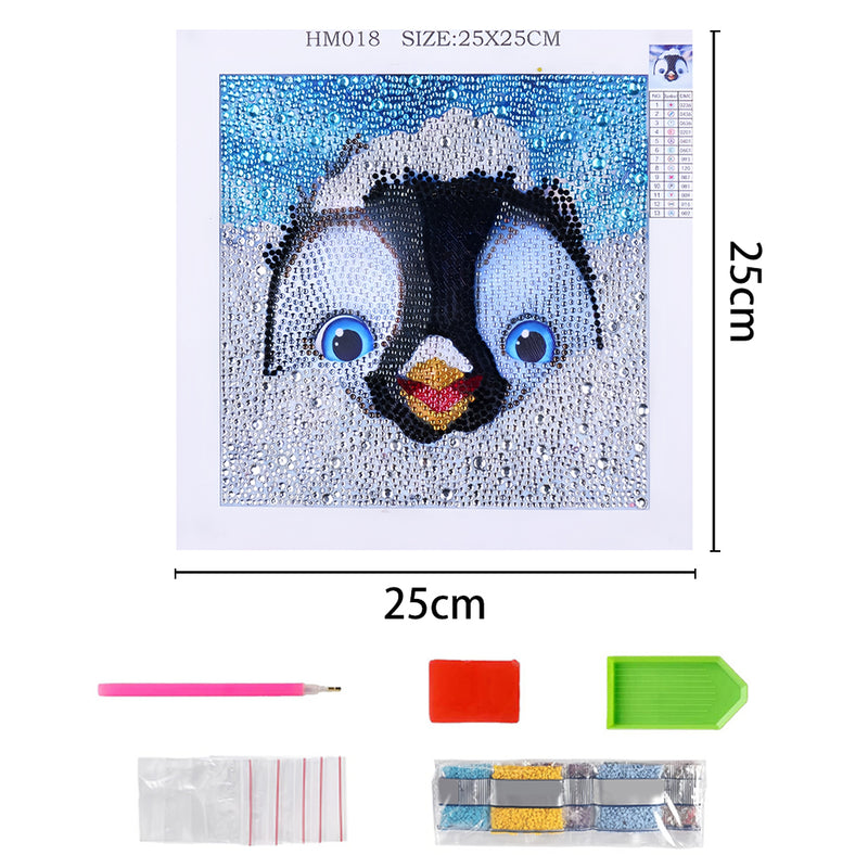 Cute Penguin Special Shaped Drills Diamond Painting