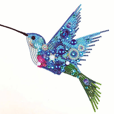 9 Styles of Flower Hummingbirds Special Shaped Drills Diamond Painting