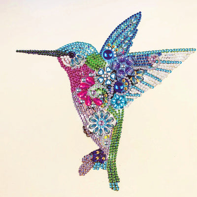 9 Styles of Flower Hummingbirds Special Shaped Drills Diamond Painting