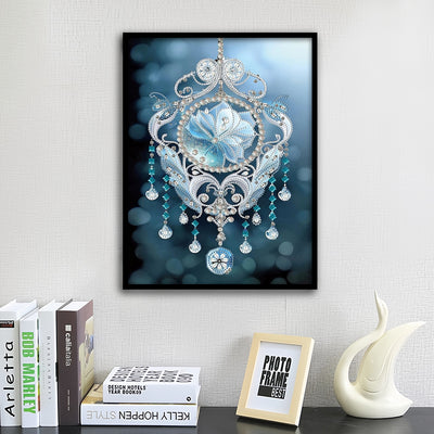 Ice Silver Dream Catcher Special Shaped Drills Diamond Painting