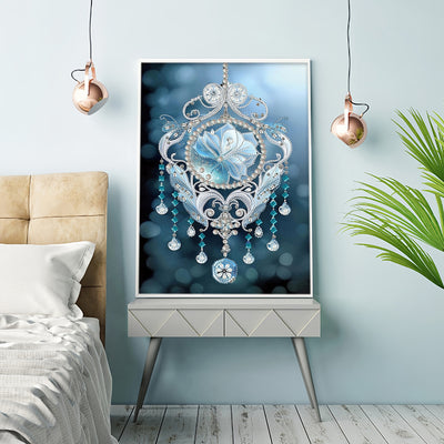 Ice Silver Dream Catcher Special Shaped Drills Diamond Painting