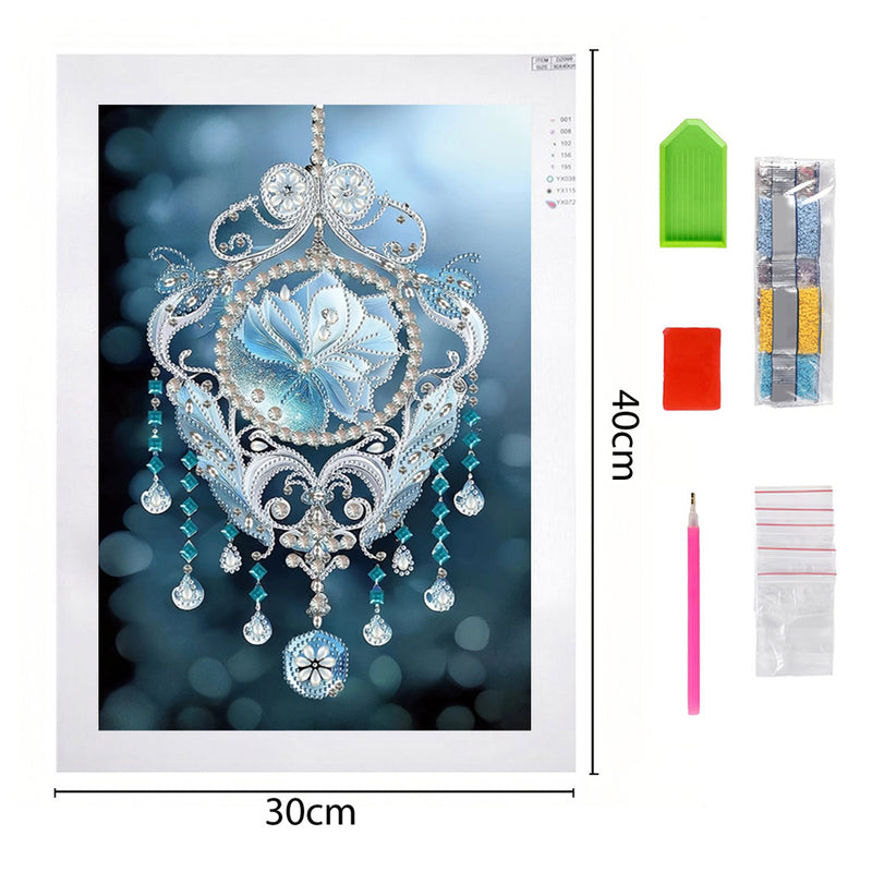 Ice Silver Dream Catcher Special Shaped Drills Diamond Painting