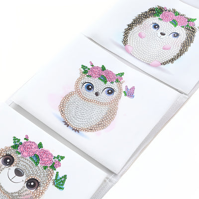 Cute Animal Babies Home Organizer Hanging Storage Bag Diamond Painting Kits