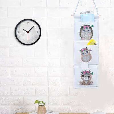 Cute Animal Babies Home Organizer Hanging Storage Bag Diamond Painting Kits