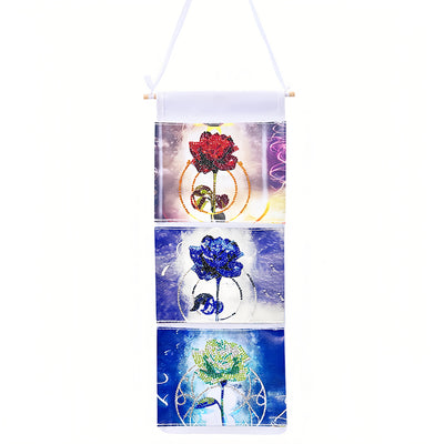 Popular Roses Home Organizer Hanging Storage Bag Diamond Painting Kits