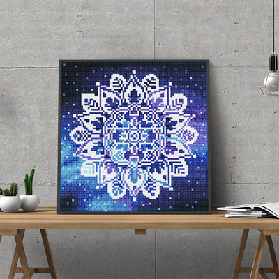 Petal Mandala Luminous Crystal Rhinestone Diamond Painting