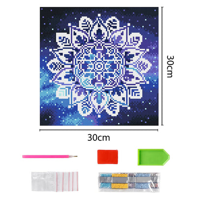 Petal Mandala Luminous Crystal Rhinestone Diamond Painting