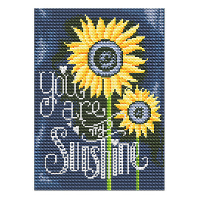 You are Sunshine Luminous Crystal Rhinestone Diamond Painting