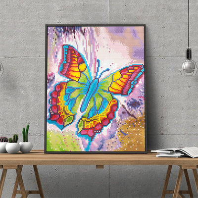 Beautiflu Butterfly Luminous Crystal Rhinestone Diamond Painting