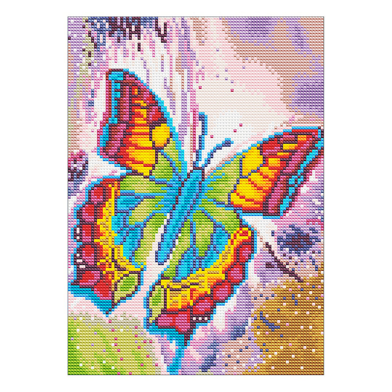 Beautiflu Butterfly Luminous Crystal Rhinestone Diamond Painting