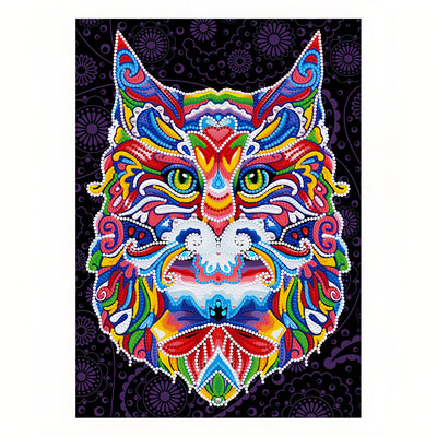 Colorful Owl Luminous Crystal Rhinestone Diamond Painting