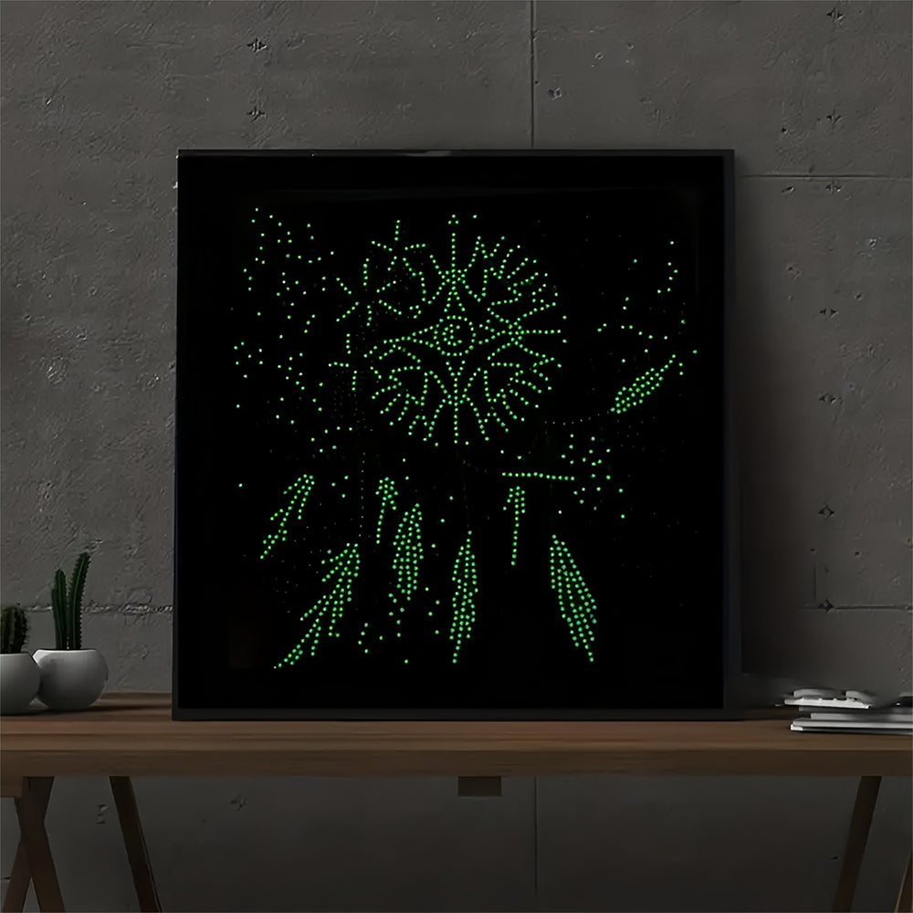 Dream Catcher Mandala Luminous Special Shaped Diamond Painting