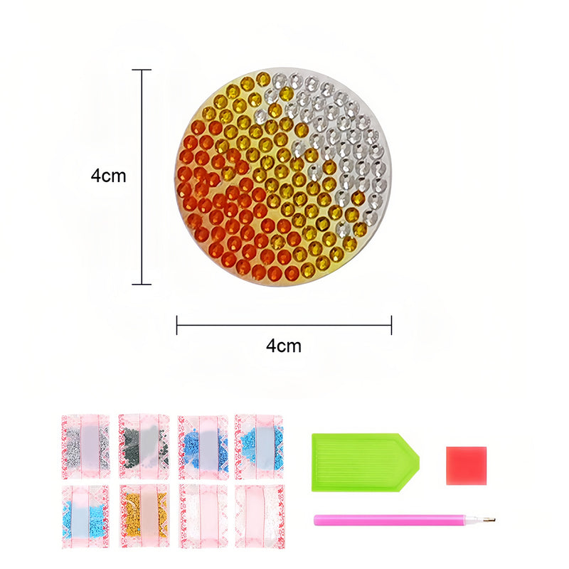 5Pcs Gradient Color Mobile Phone Airbag Holder Diamond Painting Kits