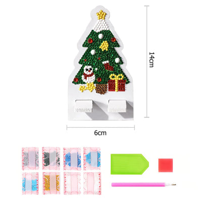 Christmas Tree Mobile Phone Resin Holder Diamond Painting Kits