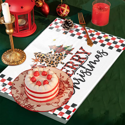 Merry Christmas Table Placemats for Home Decor Diamond Painting