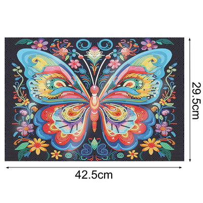 Colorful Butterfly Table Placemats for Home Decor Diamond Painting