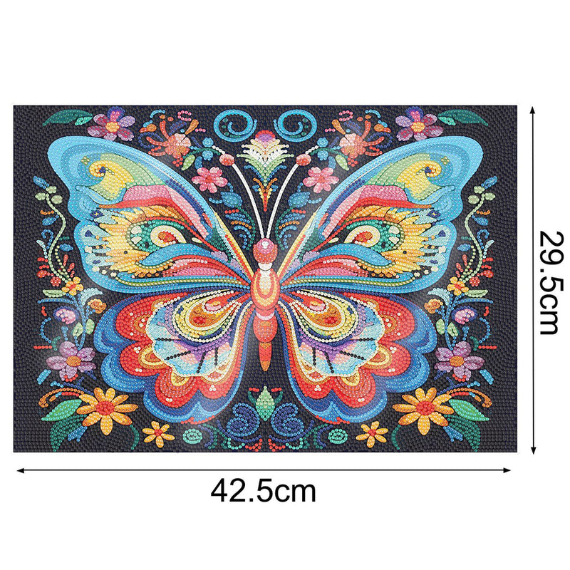 Colorful Butterfly Table Placemats for Home Decor Diamond Painting