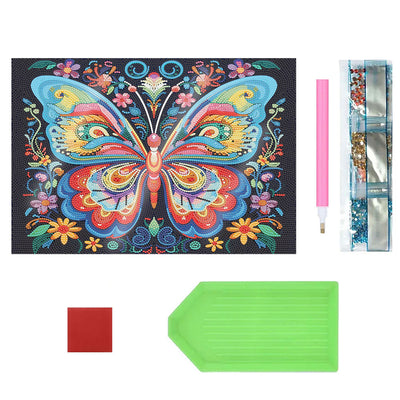 Colorful Butterfly Table Placemats for Home Decor Diamond Painting