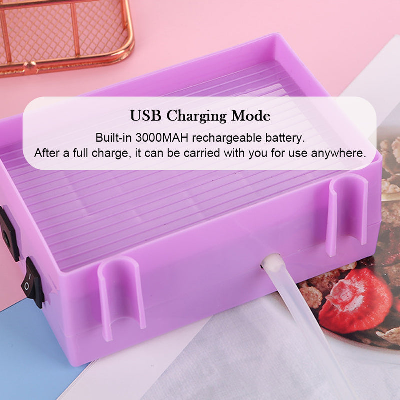 🔥NEW🔥 Diamond Painting Automatic Diamond Suction Pen with Storage Tray Kits