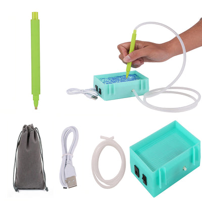 🔥NEW🔥 Diamond Painting Automatic Diamond Suction Pen with Storage Tray Kits