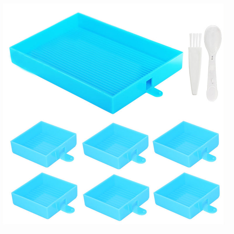 🔥NEW🔥 Multifunctional 6-Grid Diamond Sorting Tray with Pen Kits