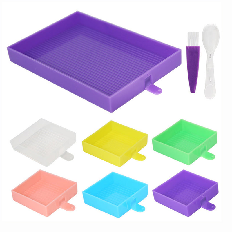 🔥NEW🔥 Multifunctional 6-Grid Diamond Sorting Tray with Pen Kits
