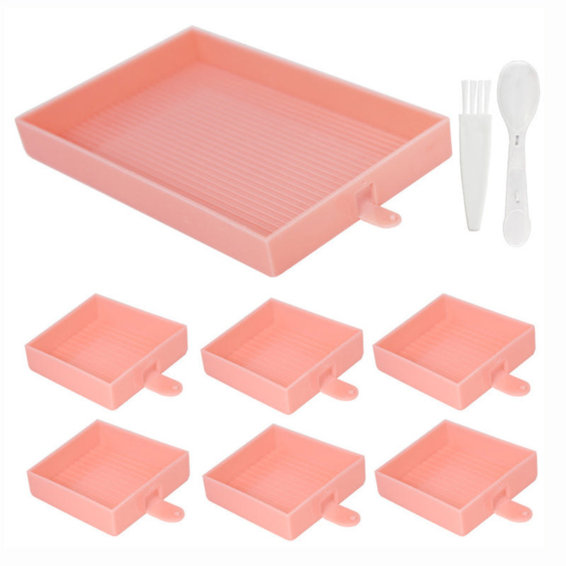 🔥NEW🔥 Multifunctional 6-Grid Diamond Sorting Tray with Pen Kits