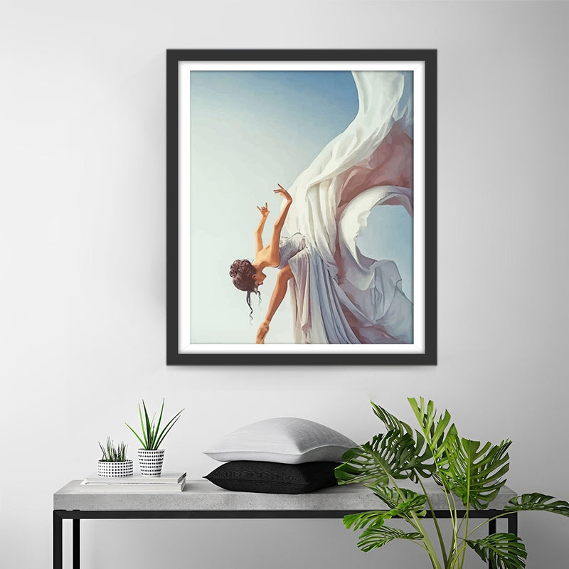 A Dancer Full of Tension Diamond Painting