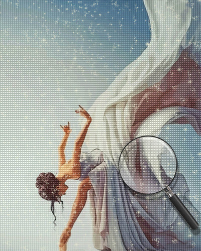 A Dancer Full of Tension Diamond Painting