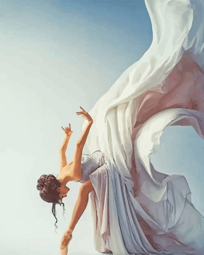 A Dancer Full of Tension Diamond Painting