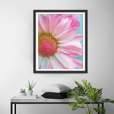 A Pure Pink Daisy Diamond Painting