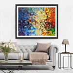 Abstract Art Colorful Water Diamond Painting