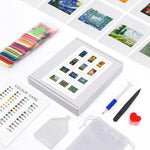 Abstract Art Representative Paintings 12Pcs - Mini Diamond Painting Kit