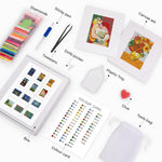 Abstract Art Representative Paintings 12Pcs - Mini Diamond Painting Kit