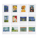 Abstract Art Representative Paintings 12Pcs - Mini Diamond Painting Kit