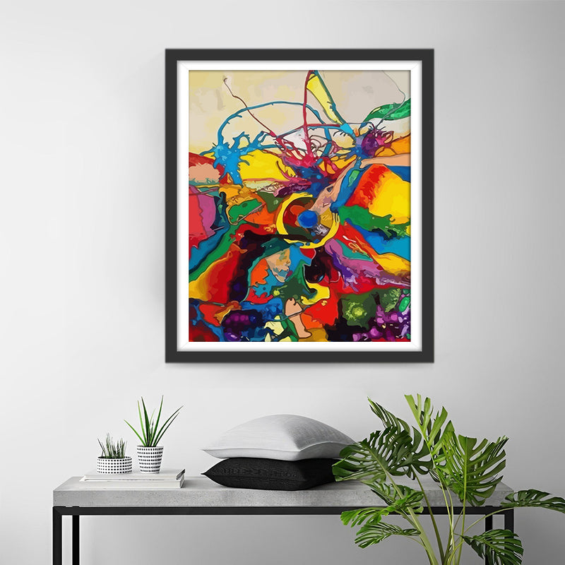 Abstract Color Art Diamond Painting