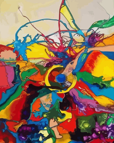 Abstract Color Art Diamond Painting