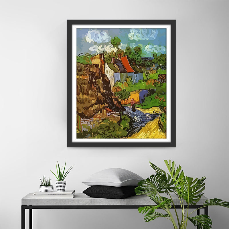 Abstract Country Scenery Diamond Painting