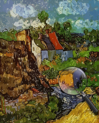Abstract Country Scenery Diamond Painting