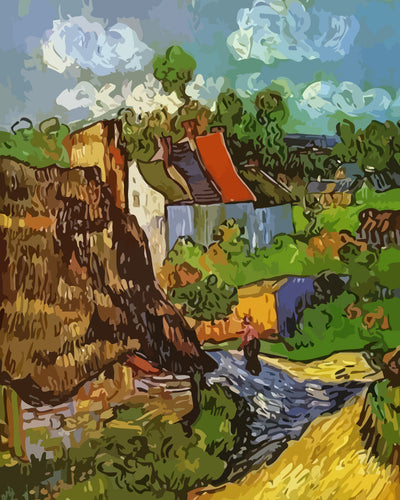 Abstract Country Scenery Diamond Painting