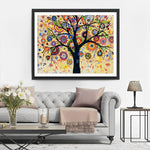 Abstract Tree Diamond Painting