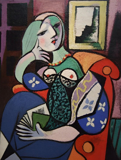 Abstract Woman on the Sofa Diamond Painting