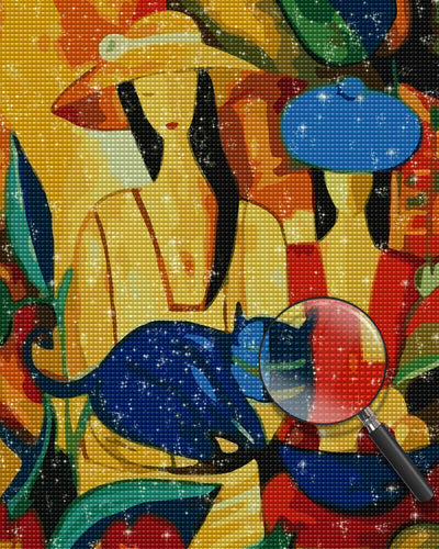 Abstract Women Diamond Painting